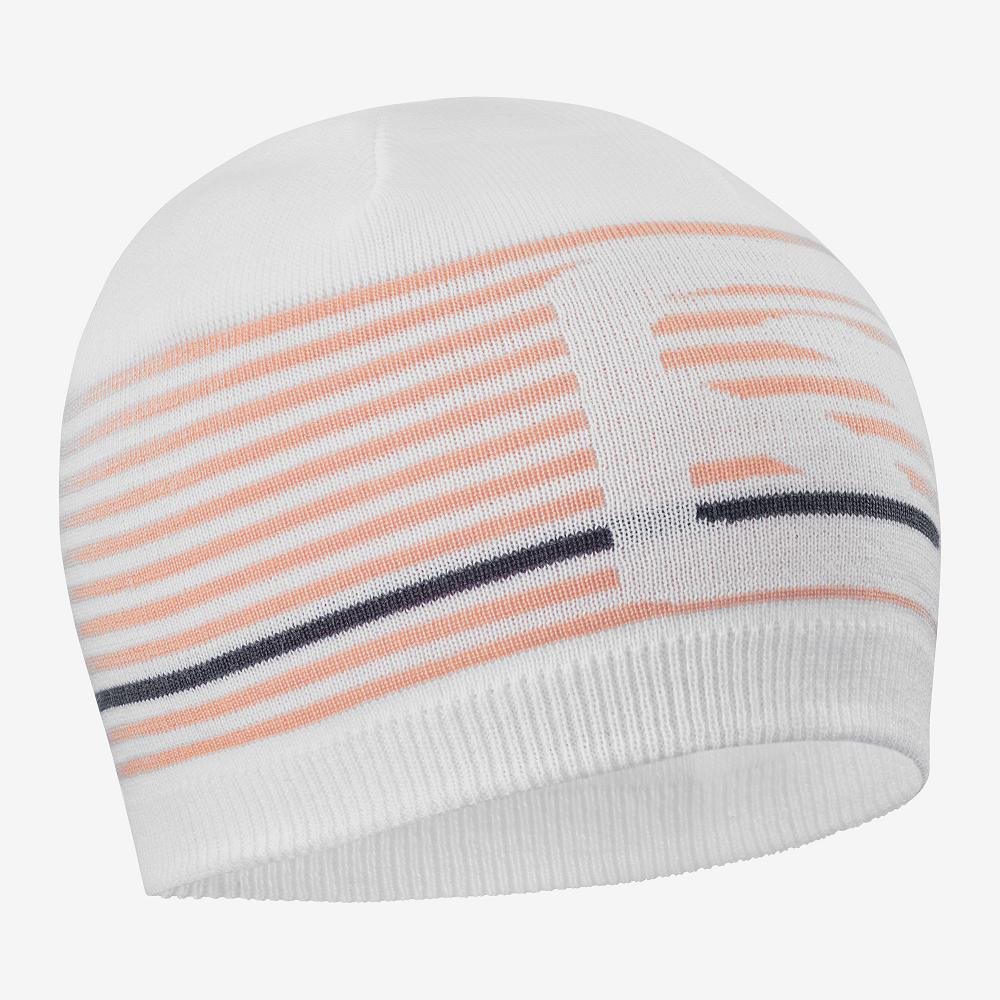 Salomon Israel FLATSPIN - Mens Beanie - White (PREU-08639)